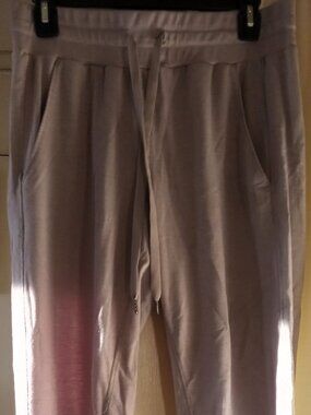 Danskin Women's Tan Sweatpants - Drawstring / Tapered - Size Medium